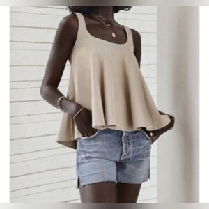 Club Monaco Wide Neck Tank